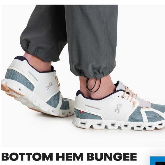 Kühl women’s treks straight pull on Cargo Pants size S Regular in charcoal  gray - Picture 3 of 16